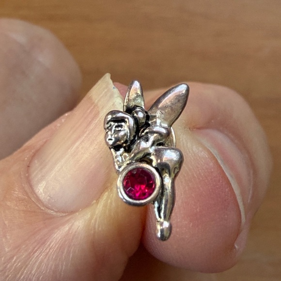 Disney Jewelry - Disney Silver Tinker Bell Stud Earrings pair